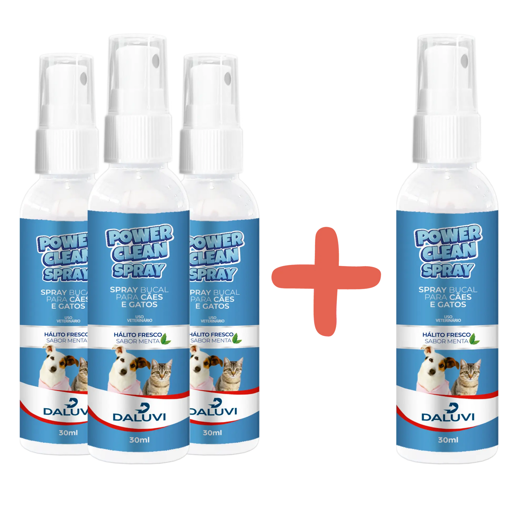 Power Clean Spray - Cães e Gatos