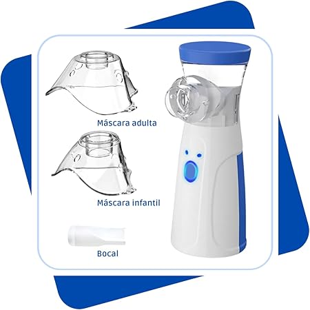RepiraMax™ - Inalador Ultrassônico Portátil