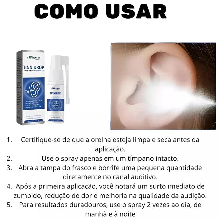 Tinnidrop Compre 1 Leve 3 – Limpeza Profunda e Fim dos Zumbidos