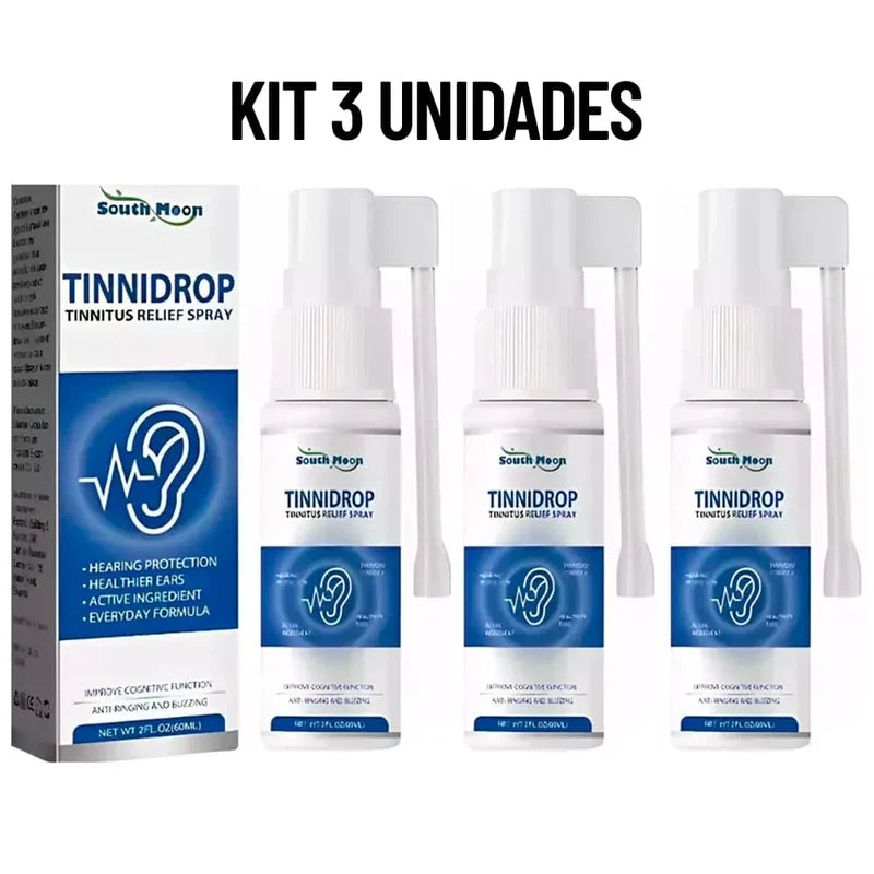 Tinnidrop Compre 1 Leve 3 – Limpeza Profunda e Fim dos Zumbidos