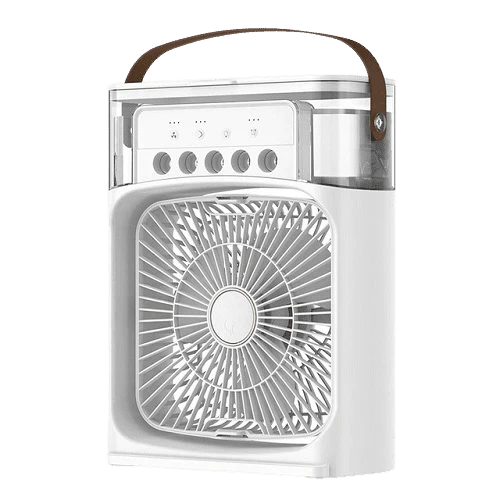 Mini Ar e Ventilador Refresh 3 em 1