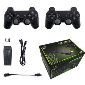 Vídeo Game Retro Stick 10.000 Jogos 4k + 2 Controles Brinde