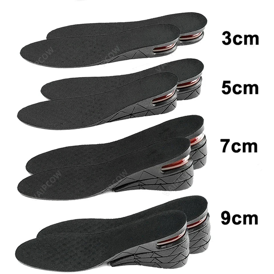 Palmilhas para Aumentar Altura Ortopédica (3 - 5 - 7 e 9cm)