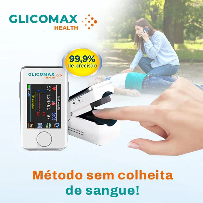 Accu-Tech Healthineers™ - Medidor de Glicose A Laser Não Invasivo