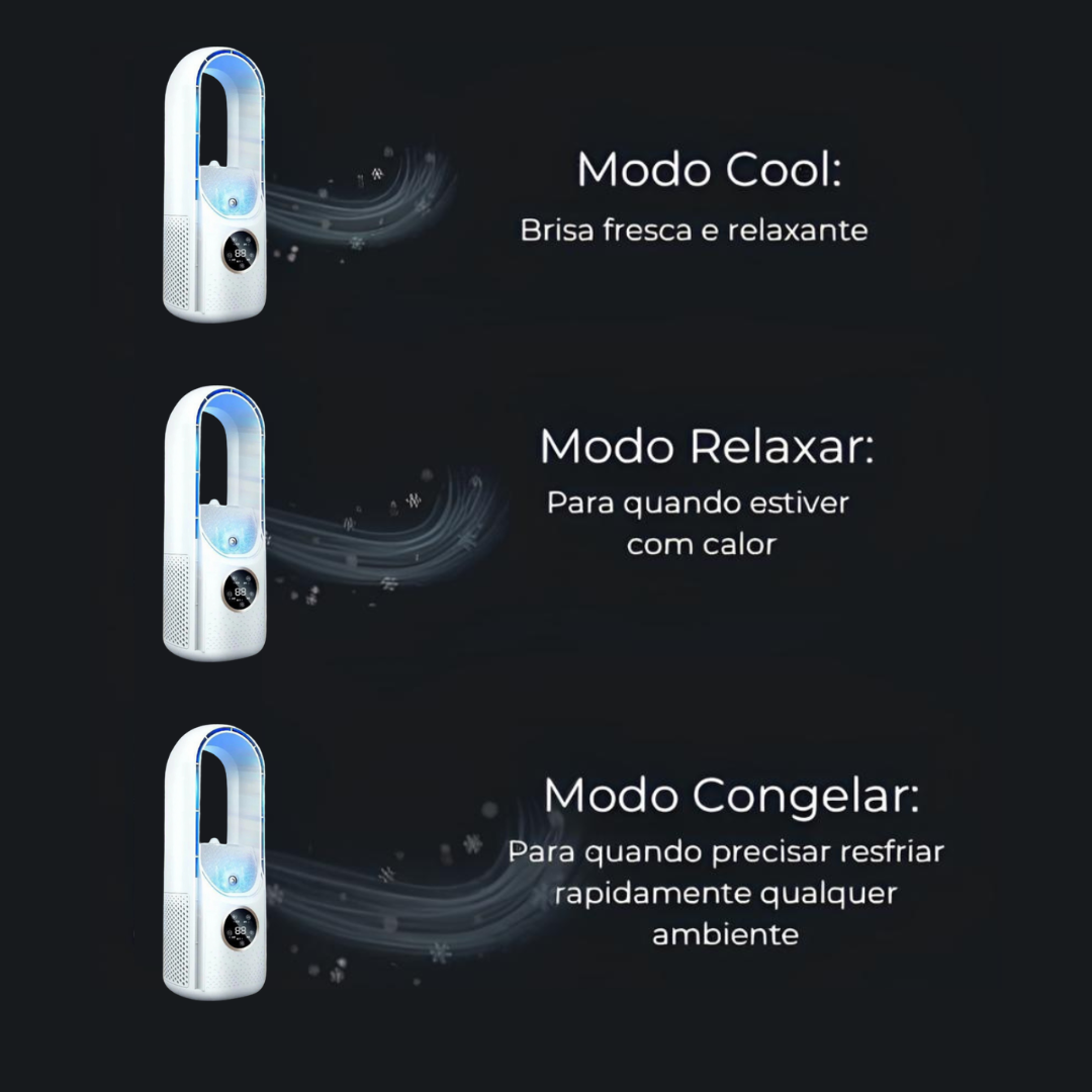 ProBreeze 3 em 1 - Ar Condicionado Portátil